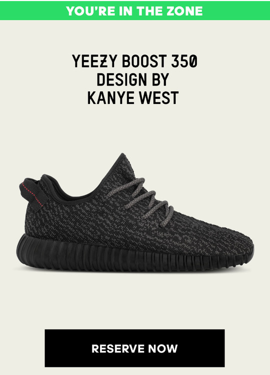 adidas yeezy reservation